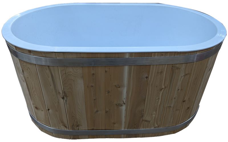 Bain froid ovale 5 × 3 pi