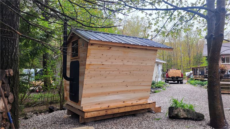 Sauna Birdhouse 4 × 8 pi — vue 2