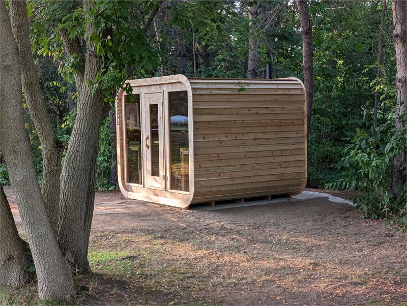 Sauna Luna 6 × 8 pi — vue 1