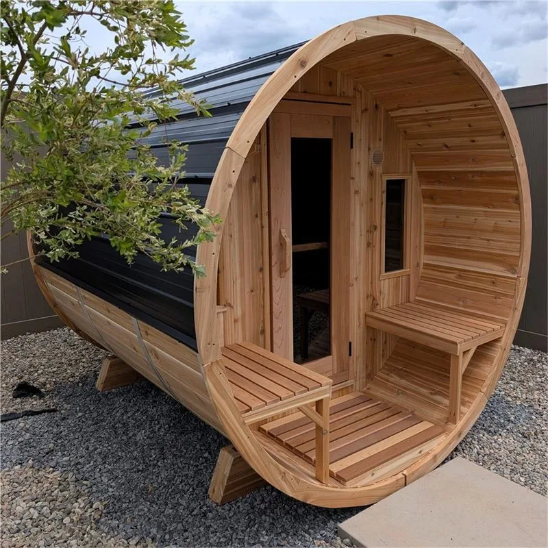Barrel Saunas from the Great Canadian Saunas collection