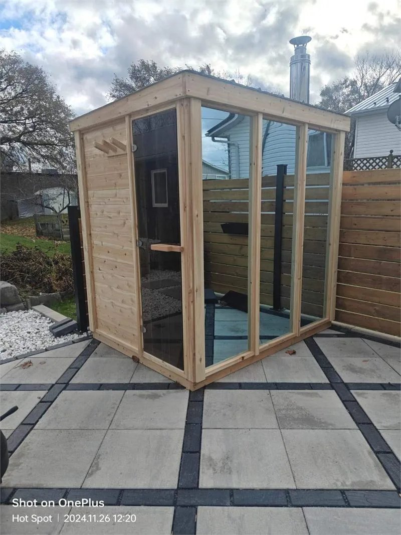 9 × 5.5 Cube Sauna, view 3