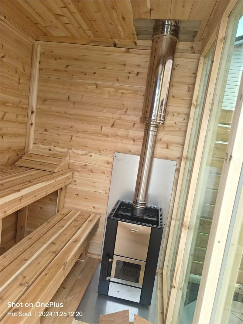 9 × 5.5 Cube Sauna, view 2