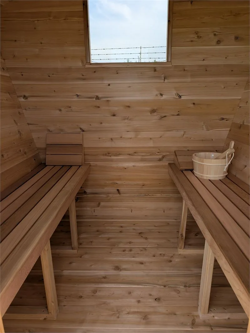 4′ × 6′ Birdhouse Sauna, view 4