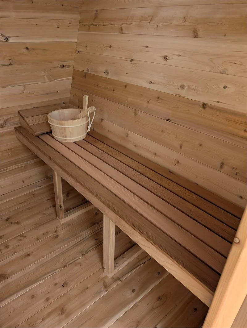 4′ × 6′ Birdhouse Sauna, view 6