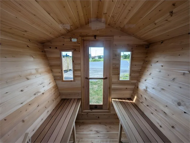 4′ × 8′ Birdhouse Sauna, view 6